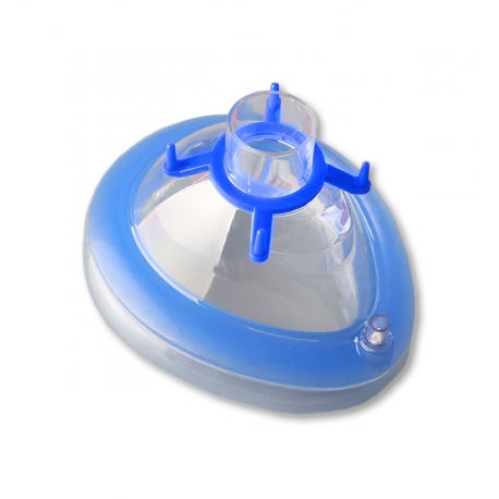 Mascarilla Facial PVC de Anestesia No. 5