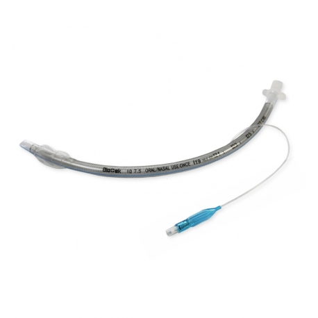 Tubo endotraqueal reforzado con balón No. 7.5
