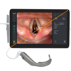 Video Laringoscopio con Pedestal de 15.6 "